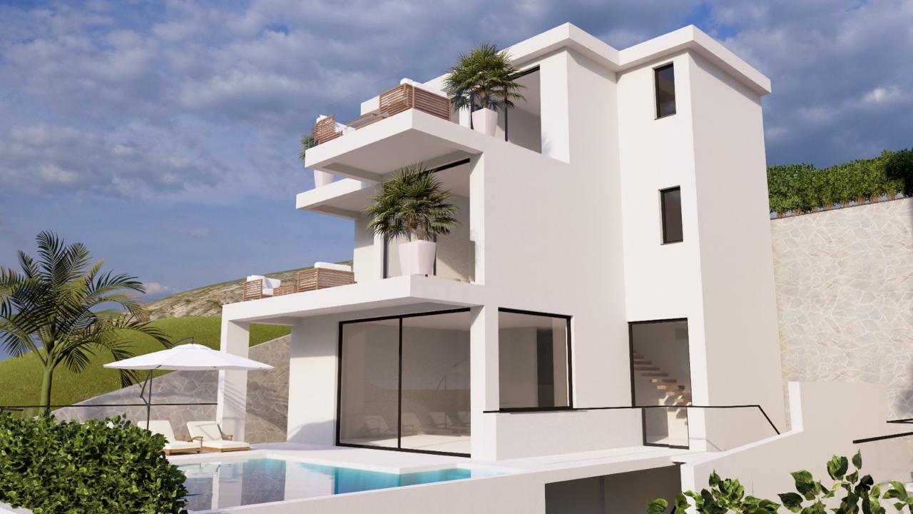 Willa Na Sprzedaż Z Basenem W Golem Albania